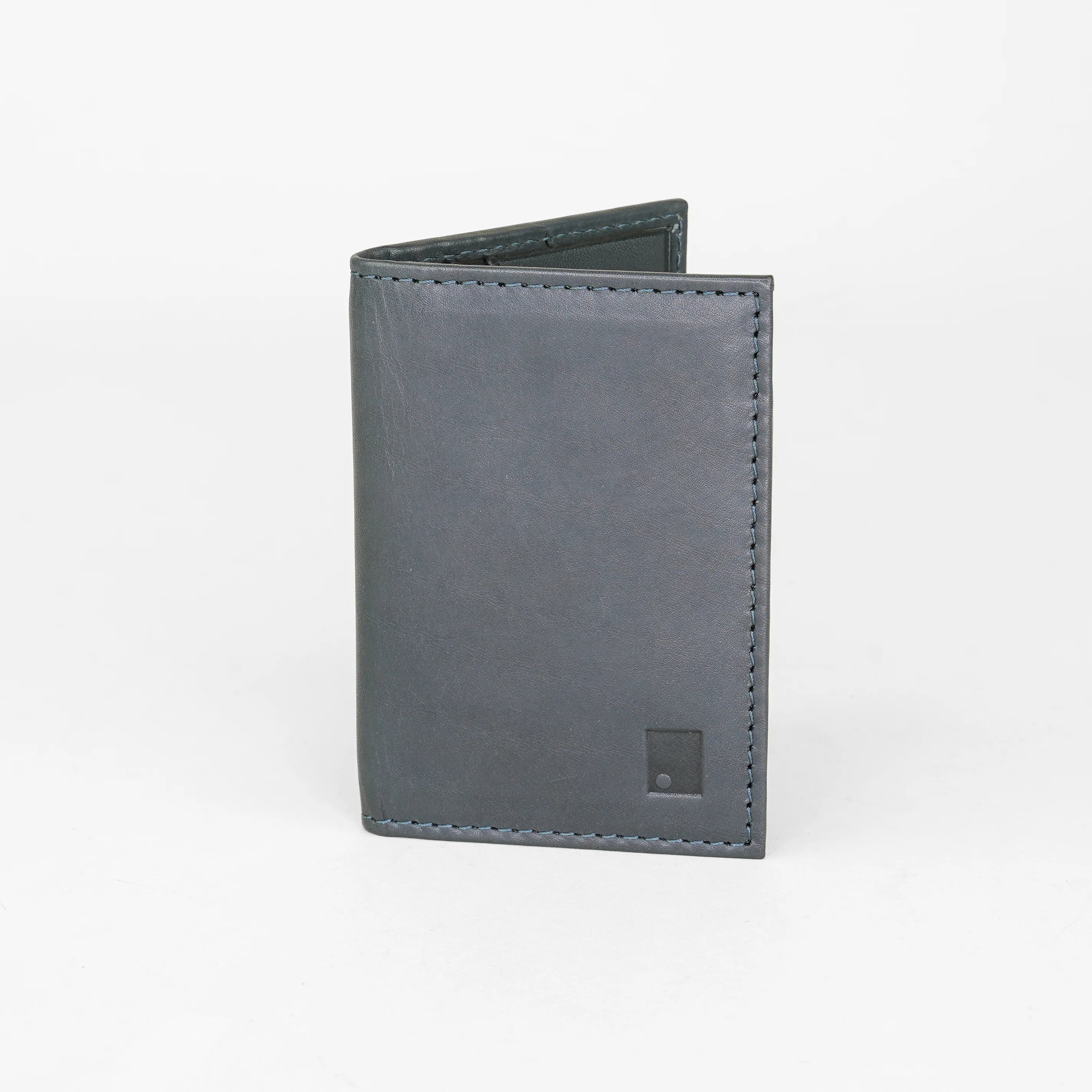 Genuine Leather Bi-Fold Card Holder
