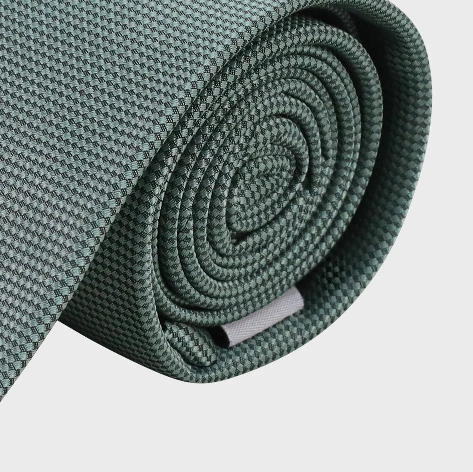 Plain Waffle Microfibre Tie
