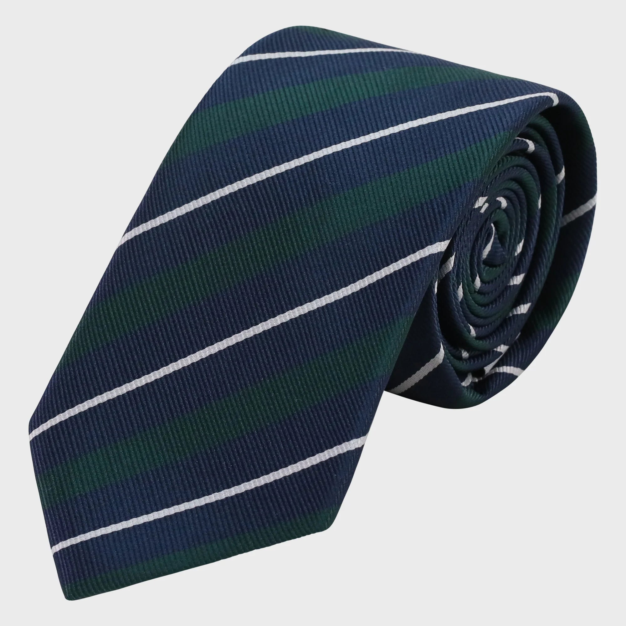 Henley Striped Microfibre Tie