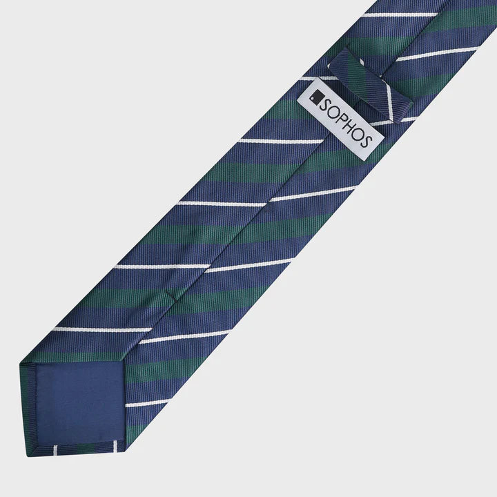 Henley Striped Microfibre Tie