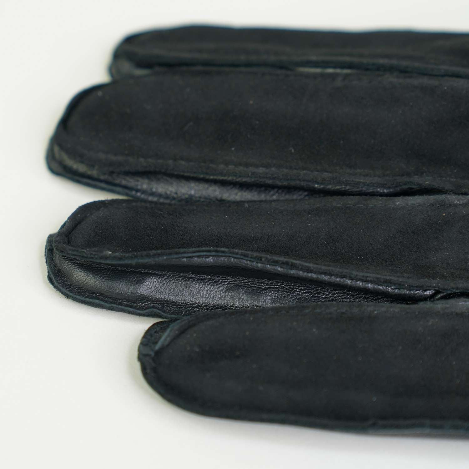 Central Suede Backed Leather Gloves