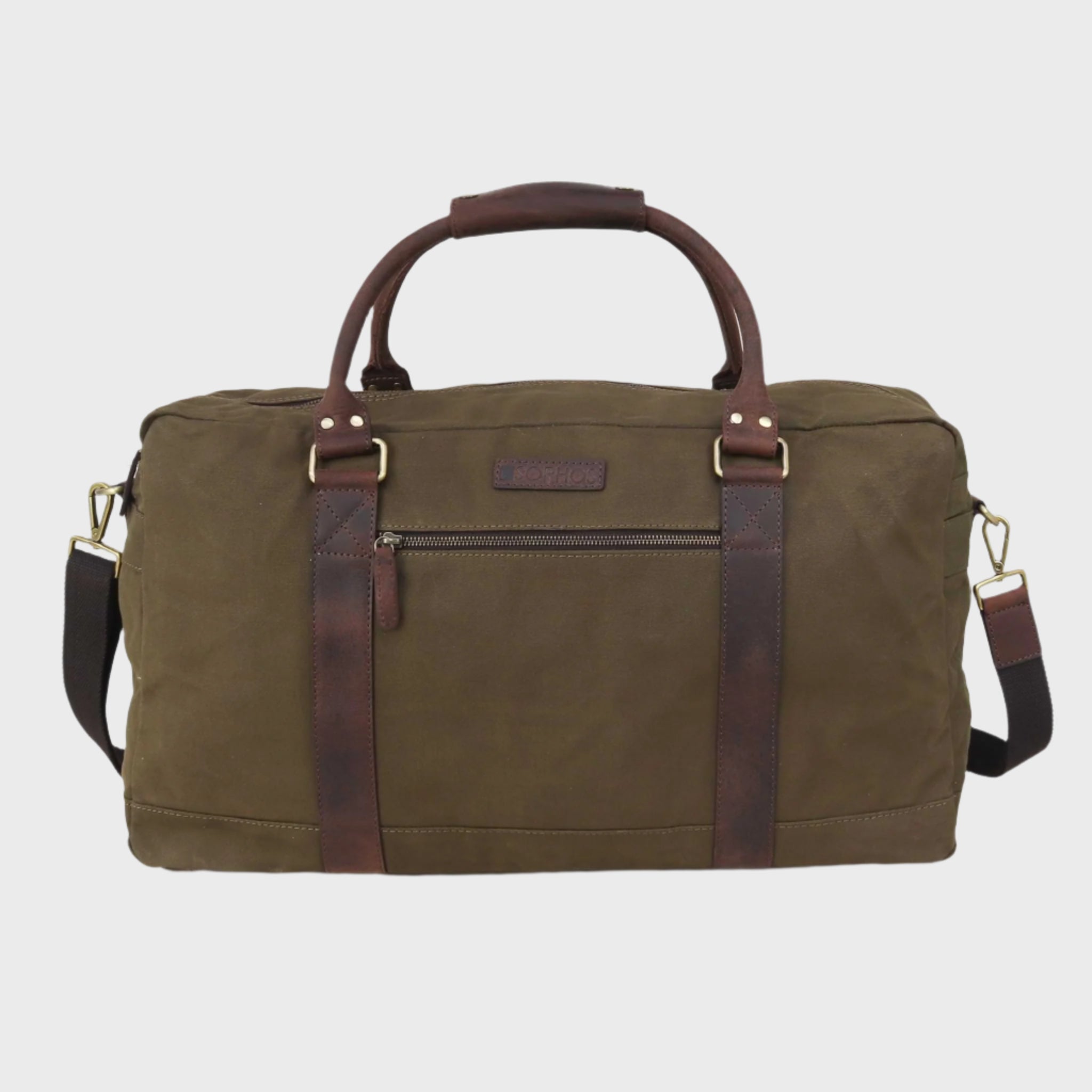 Waxed Canvas Holdall