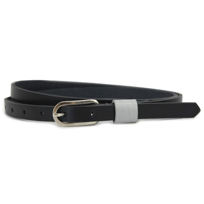 HARRIET LADIES' SKINNY LEATHER BELT