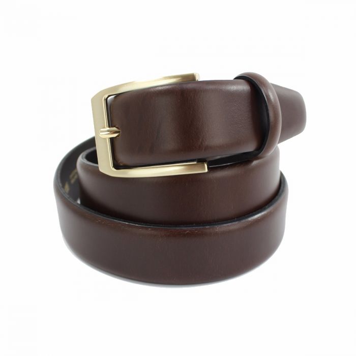 LANGHAM MEN'S FORMAL LEATHER BELT